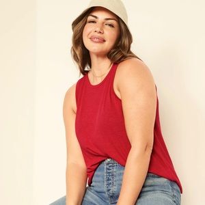 New Old Navy Red Swing Tank XL